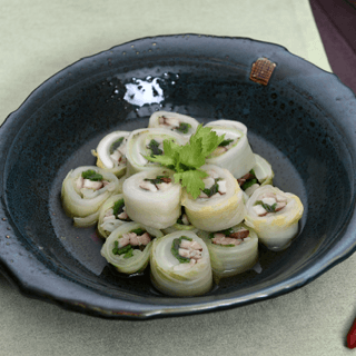 Mushroom Napa Cabbage Roll