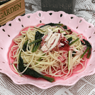 Three-color Vegetable Cold Pasta
