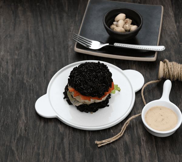 Gondre Greens Rice Burger