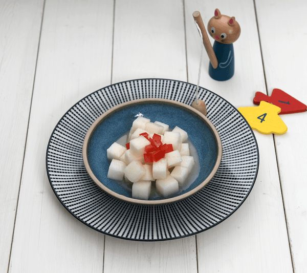 Bell Pepper Radish Kimchi (Kids)