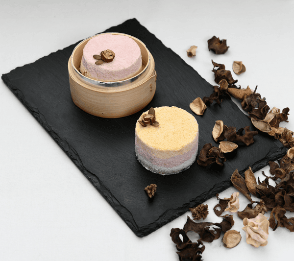 Flower Steamed Rice Cake