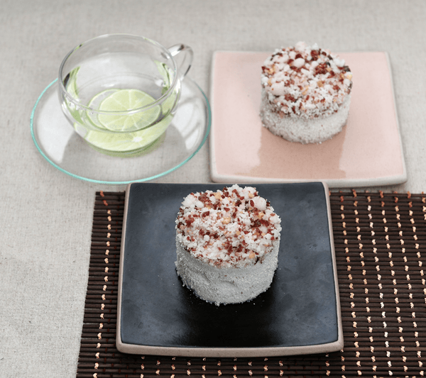 Cranberry Soboro Rice Cake