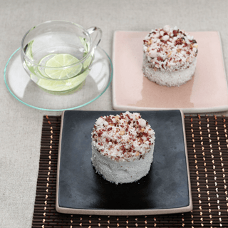 Cranberry Soboro Rice Cake