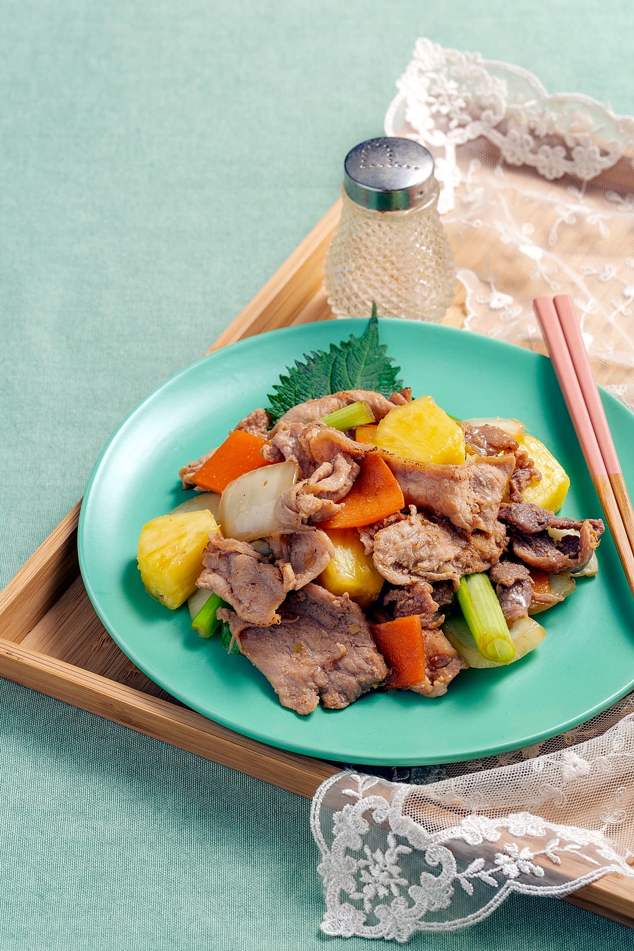 Pork Bulgogi Pineapple Stir-fry