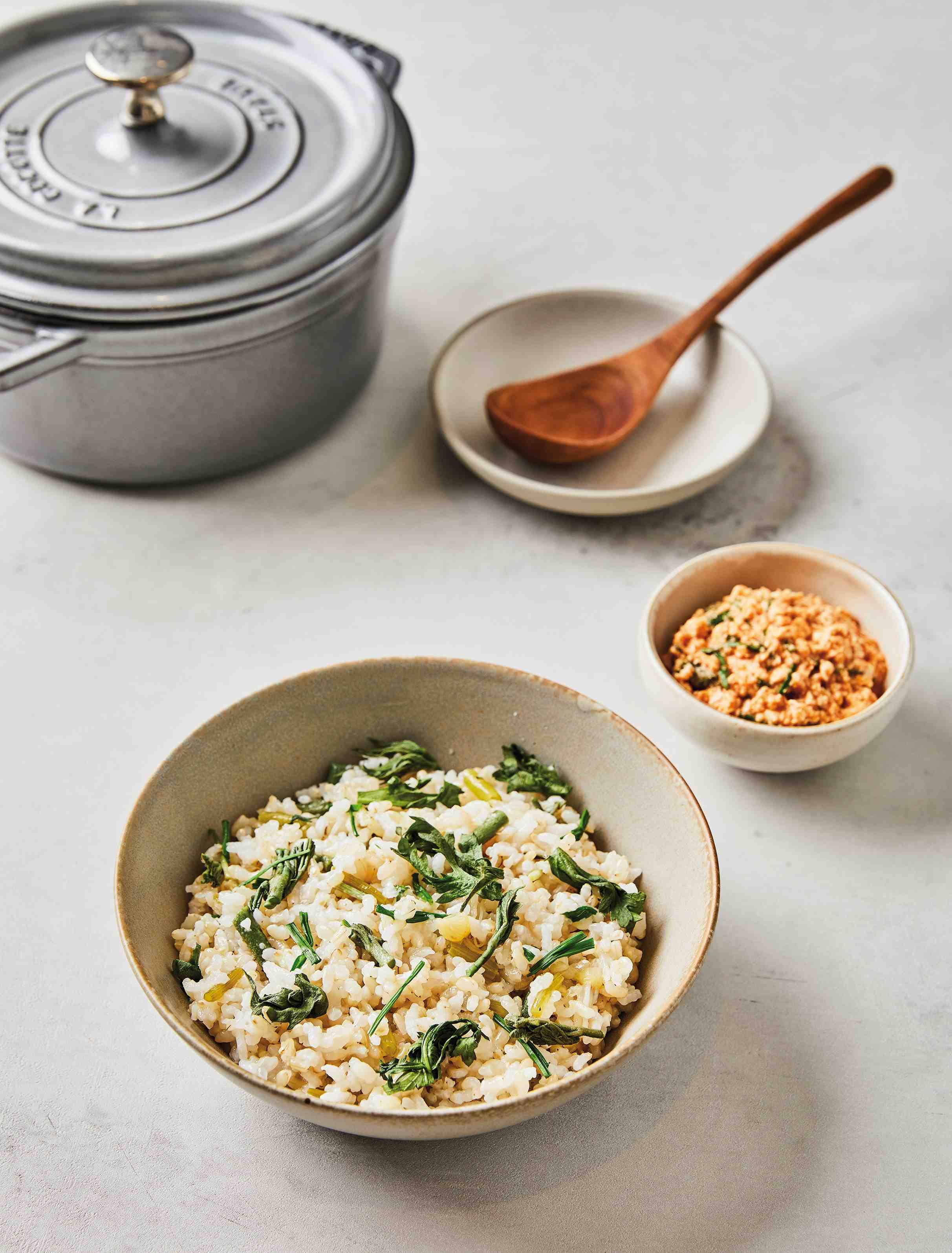 Spring Greens Rice