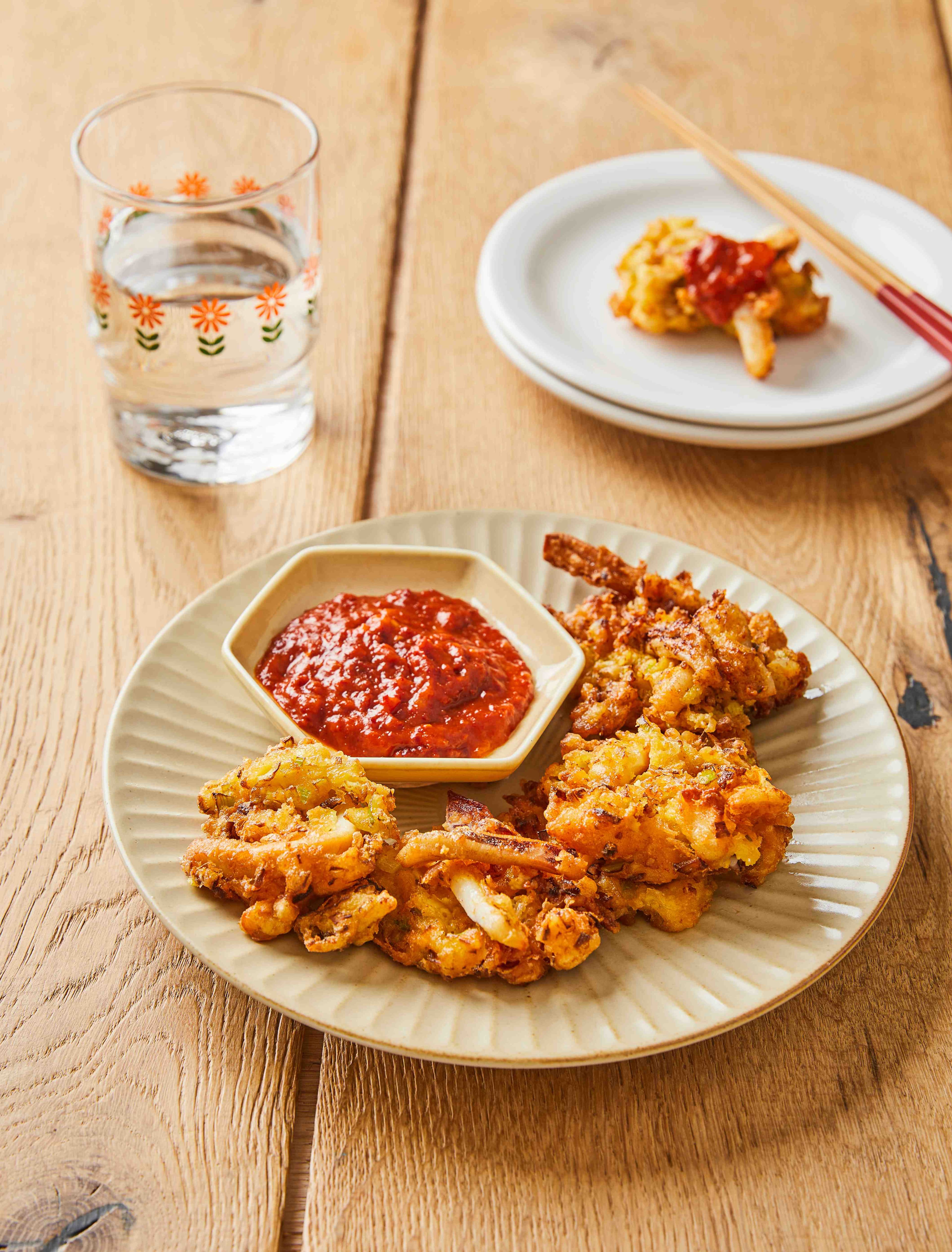 Squid Karaage with Chili Sauce