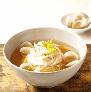 Glasswort Shepherd's Purse Noodles