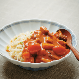 Tomato Curry Vegetable Fried Rice