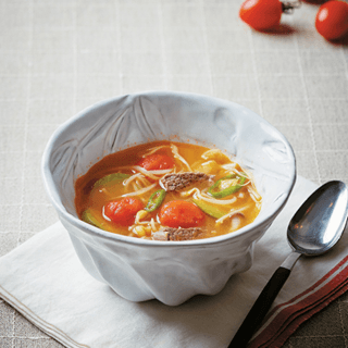 Beef Brisket Hangover Soup