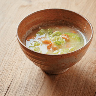 Shrimp and Sweet Napa Cabbage Doenjang Soup