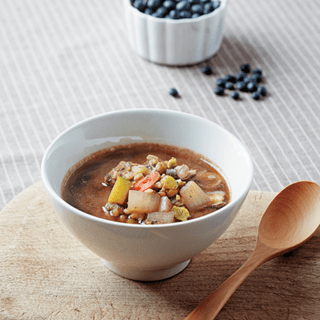 Black Bean Barley Doenjang Stew