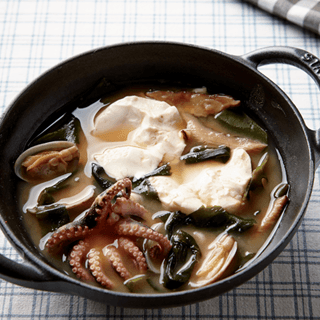 Seafood Soft Tofu Doenjang Stew