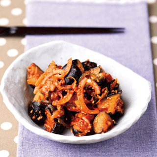Fresh Eggplant Kimchi
