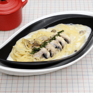 Clam Cream Pasta
