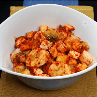Fresh Kimchi with Fruit