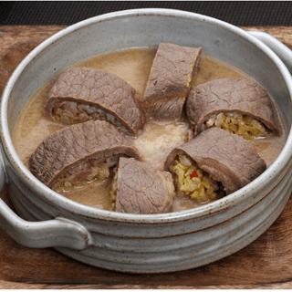 carne de res risotto
