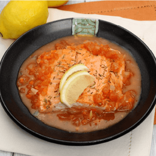 Salmon Herb Steak
