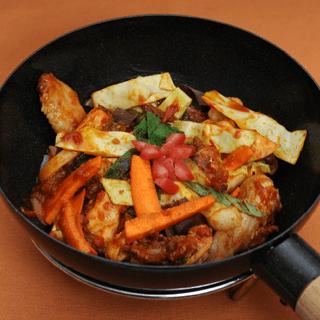 Dak-galbi with Tomato Sauce