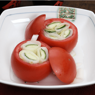 Stuffed Daejeo Tomato White Kimchi