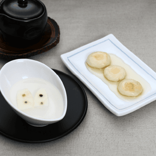 Napa Cabbage and Jujak (Fried Rice Cake)