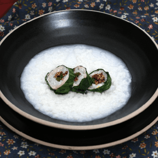 Pumpkin Leaf Samgyetang