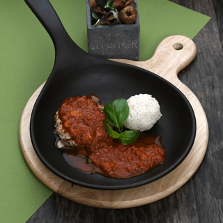 Hamburg Steak Bowl Rice