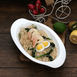 Spinach Stir-fried Rice Noodles